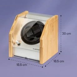 Garonne 2 Uhrenbeweger 1 Drehteller 2 Uhren 3 Speeds 4 Modi Bambus -Haushaltsgeräte Geschäft 10036041 yy 0005 logo