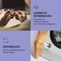 Garonne 6 Uhrenbeweger 6 Uhren 3 Geschwindigkeiten 4 Modi Bambus 7 Garonne 6 Uhrenbeweger 6 Uhren 3 Geschwindigkeiten 4 Modi Bambus -Haushaltsgeräte Geschäft 10036043 de 0003 logo