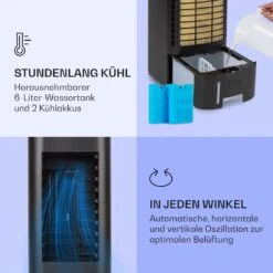 IceWind Max 3-in-1 Luftkühler 330 M³/h 60W 6 Ltr Timer Fernbedienung -Haushaltsgeräte Geschäft 10036068 de 0005 logo