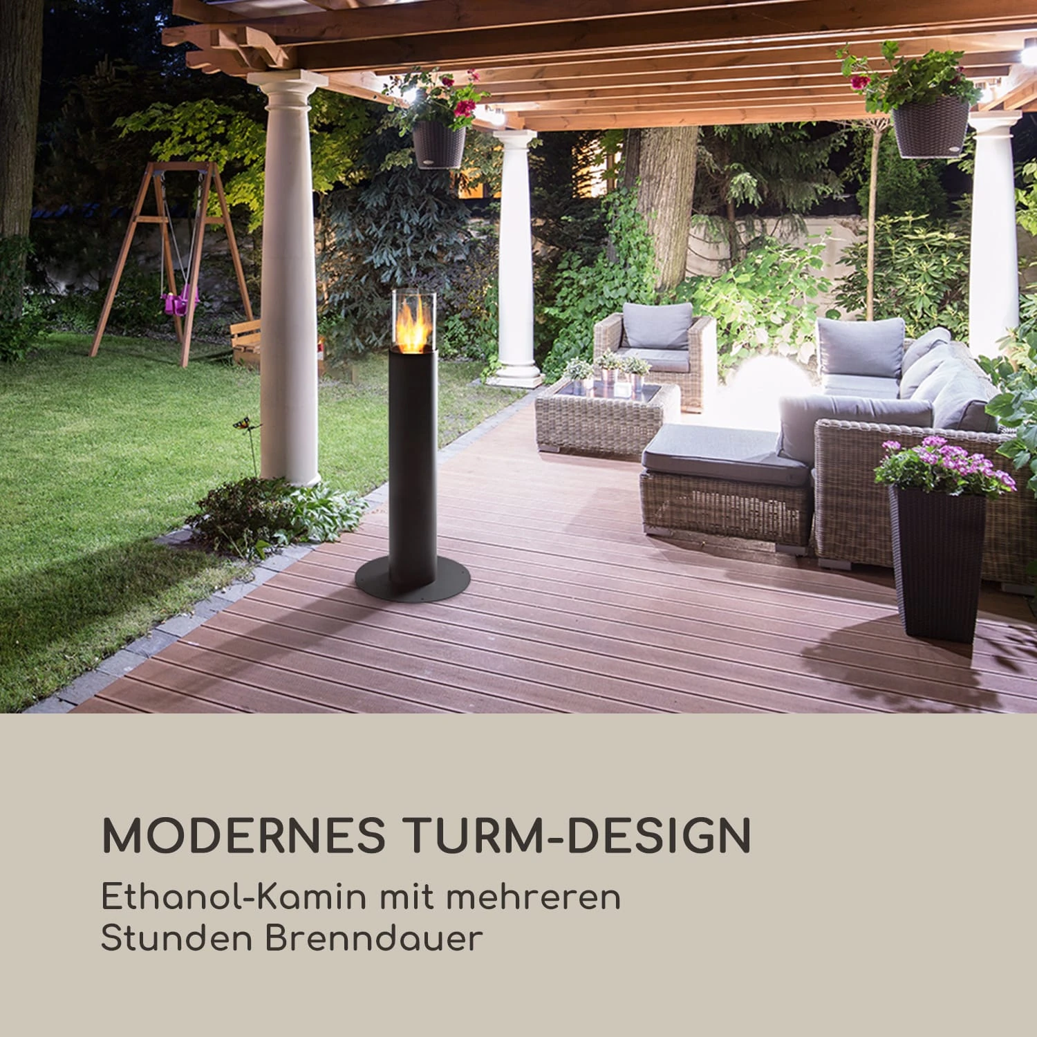 Fiamme Pila Ethanol-Kamin Edelstahl-Brenner 0,5 Liter 4-5 H Brenndauer 2 Fiamme Pila Ethanol-Kamin Edelstahl-Brenner 0,5 Liter 4-5 H Brenndauer – Bild 2