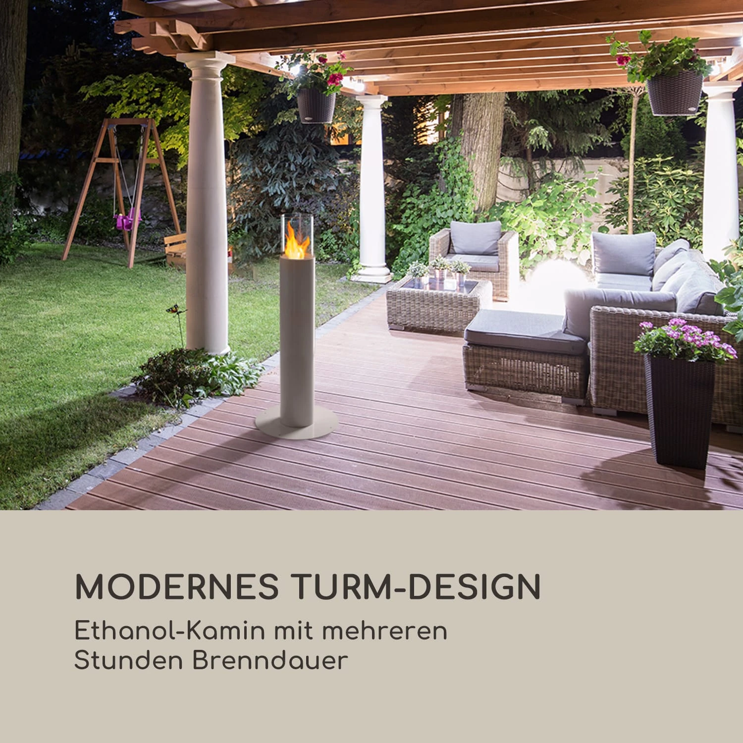 Fiamme Pila Ethanol-Kamin Edelstahl-Brenner 0,5 Liter 4-5 H Brenndauer 2 Fiamme Pila Ethanol-Kamin Edelstahl-Brenner 0,5 Liter 4-5 H Brenndauer – Bild 2