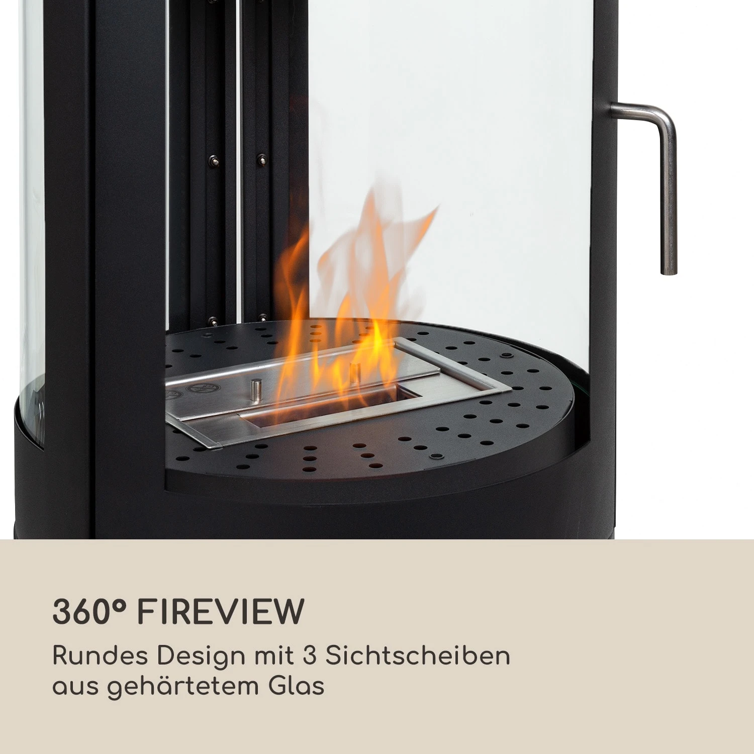 Fiamme Circulo Ethanol-Kamin Edelstahl-Brenner 1,2 Liter 4-5 H Brenndauer 3 Fiamme Circulo Ethanol-Kamin Edelstahl-Brenner 1,2 Liter 4-5 H Brenndauer – Bild 3