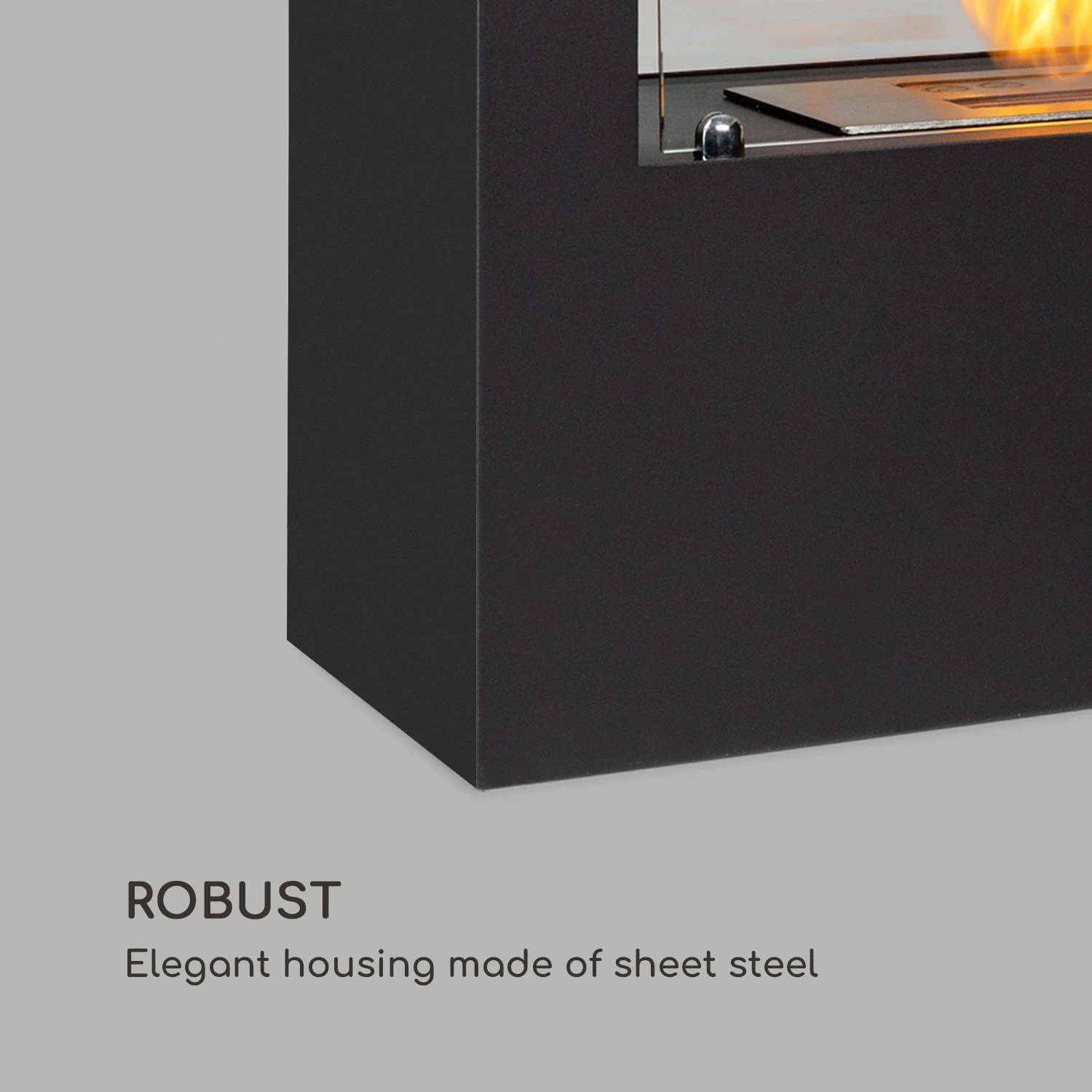 Fiamme Scoppi Ethanol-Kamin Edelstahl-Brenner 3 Liter 5-6 H Brenndauer 6 Fiamme Scoppi Ethanol-Kamin Edelstahl-Brenner 3 Liter 5-6 H Brenndauer – Bild 6