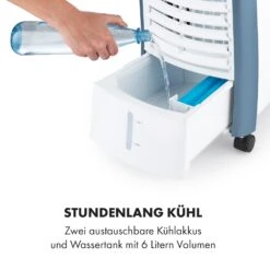 Maxfresh Ocean Ventilator Luftkühler 6L 65W Fernbedienung 2x Eispack -Haushaltsgeräte Geschäft 10036141 de 0005 logo