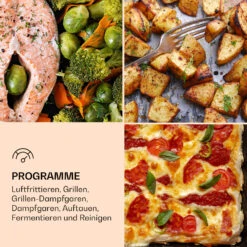 VaporChef Dampfbackofen 230 °C 31 L Drehregler EEK A -Haushaltsgeräte Geschäft 10036173 de 0005 logo