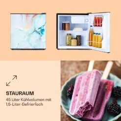 CoolArt 45L Mini-Kühlschrank EEK F Gefrierfach 1,5l Designtür 9 CoolArt 45L Mini-Kühlschrank EEK F Gefrierfach 1,5l Designtür -Haushaltsgeräte Geschäft 10036181 de 0003 logo