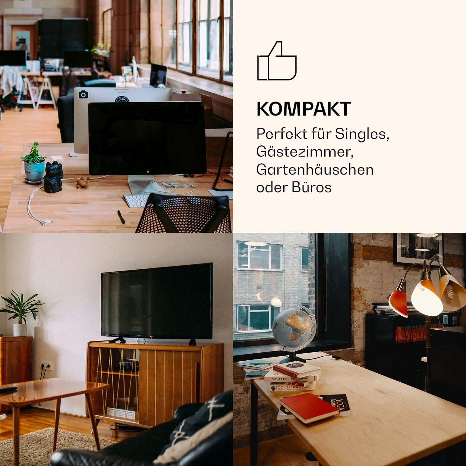 CoolArt 79L Kühl-Gefrier-Kombination EEK F Gefrierfach 9l Designtür 4 CoolArt 79L Kühl-Gefrier-Kombination EEK F Gefrierfach 9l Designtür – Bild 4