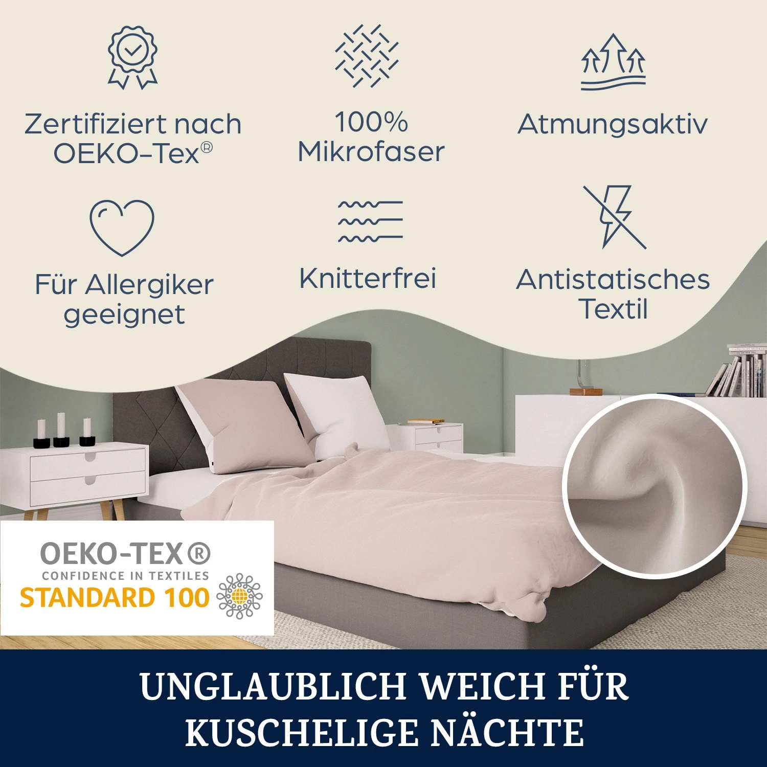 Soft Wonder-Edition Bettwäsche 135x200 Cm 2 Soft Wonder-Edition Bettwäsche 135x200 Cm – Bild 2