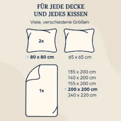 Traumwolle Biber-Bettwäsche 200x200 Cm -Haushaltsgeräte Geschäft 10036269 de 0007 logo