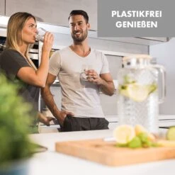 Glaswerk Livenza Wasserkrug 1,5 Liter Borosilikatglas Edelstahlsieb Deckel 10 Glaswerk Livenza Wasserkrug 1,5 Liter Borosilikatglas Edelstahlsieb Deckel -Haushaltsgeräte Geschäft 10036358 de 0005 logo