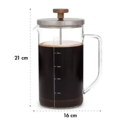 Glaswerk Ristretto French Press 1 Liter Borosilikatglas Edelstahl Walnussholz -Haushaltsgeräte Geschäft 10036368 yy 0008 logo