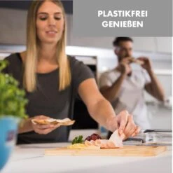 Glaswerk Hermatige Aufschnittbox Mit Glasdeckel 2er Set Borosilikatglas Bambus Schneidebret -Haushaltsgeräte Geschäft 10036374 de 0005 logo