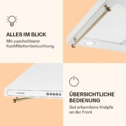 Victoria Dunstabzugshaube 60cm Retro-Design 644,5m³/h 2 LED-Lampen -Haushaltsgeräte Geschäft 10036449 de 0004 logo