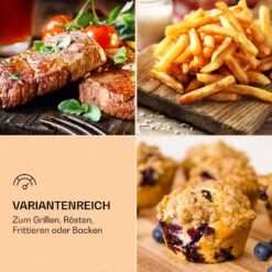 AeroVital Deluxe Heißluftfritteuse 1700W 5,4 Liter Edelstahl -Haushaltsgeräte Geschäft 10036476 de 0003 logo