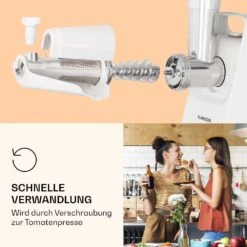 Mighty Mince Elektrischer Fleischwolf 500 - 1361 Watt 3 Lochscheiben -Haushaltsgeräte Geschäft 10036478 de 0006 logo