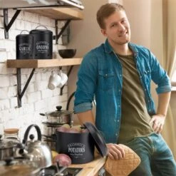 Georgia Vorratsbehälter 3er-Set Emaille-Stahlblech Vintage Rostfrei 8 Georgia Vorratsbehälter 3er-Set Emaille-Stahlblech Vintage Rostfrei -Haushaltsgeräte Geschäft 10037446 yy 0004 logo