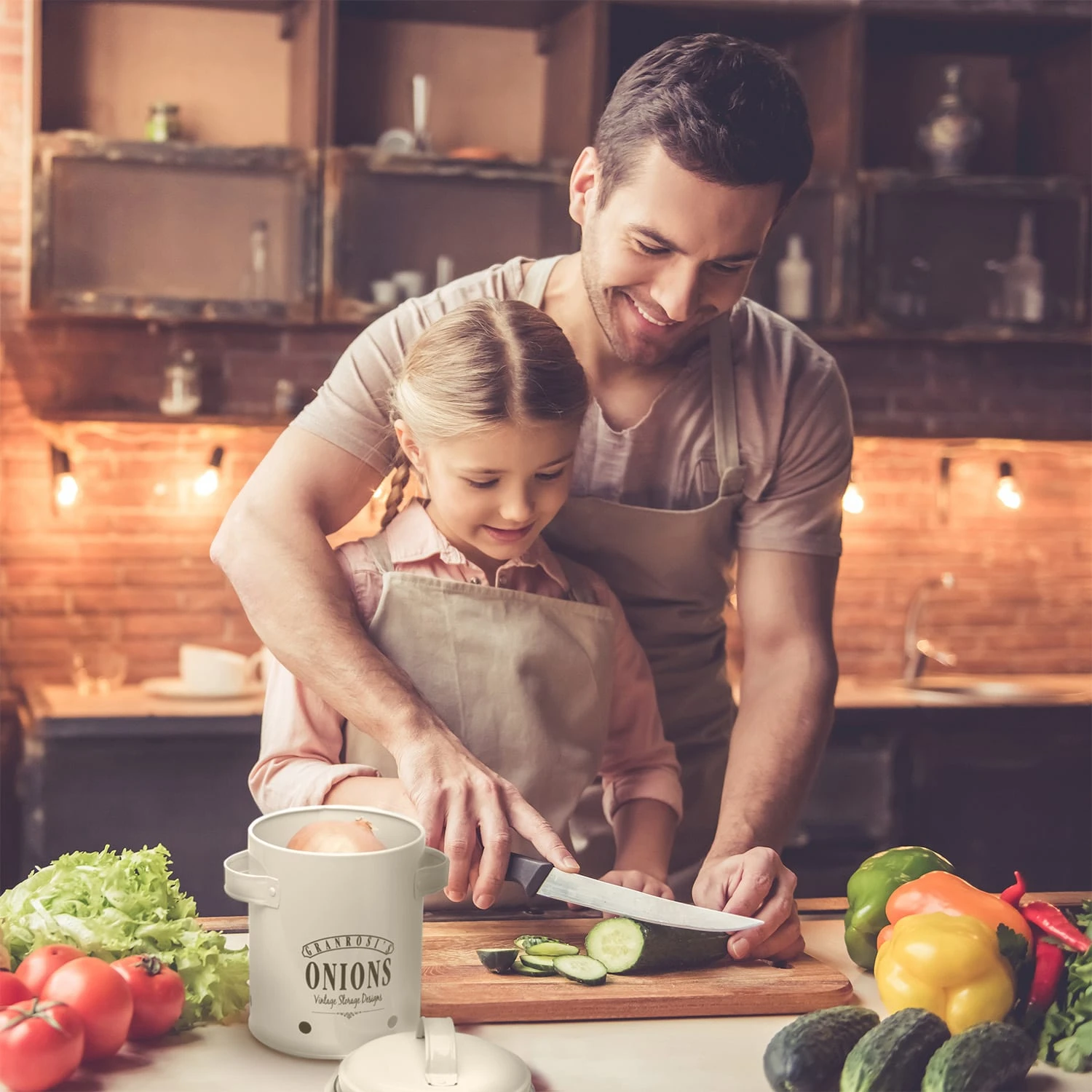 Iowa Zwiebeltopf Emaille-Stahlblech Ca. 17 X 22,5 X 14 Rostfrei 2 Iowa Zwiebeltopf Emaille-Stahlblech Ca. 17 X 22,5 X 14 Rostfrei – Bild 2