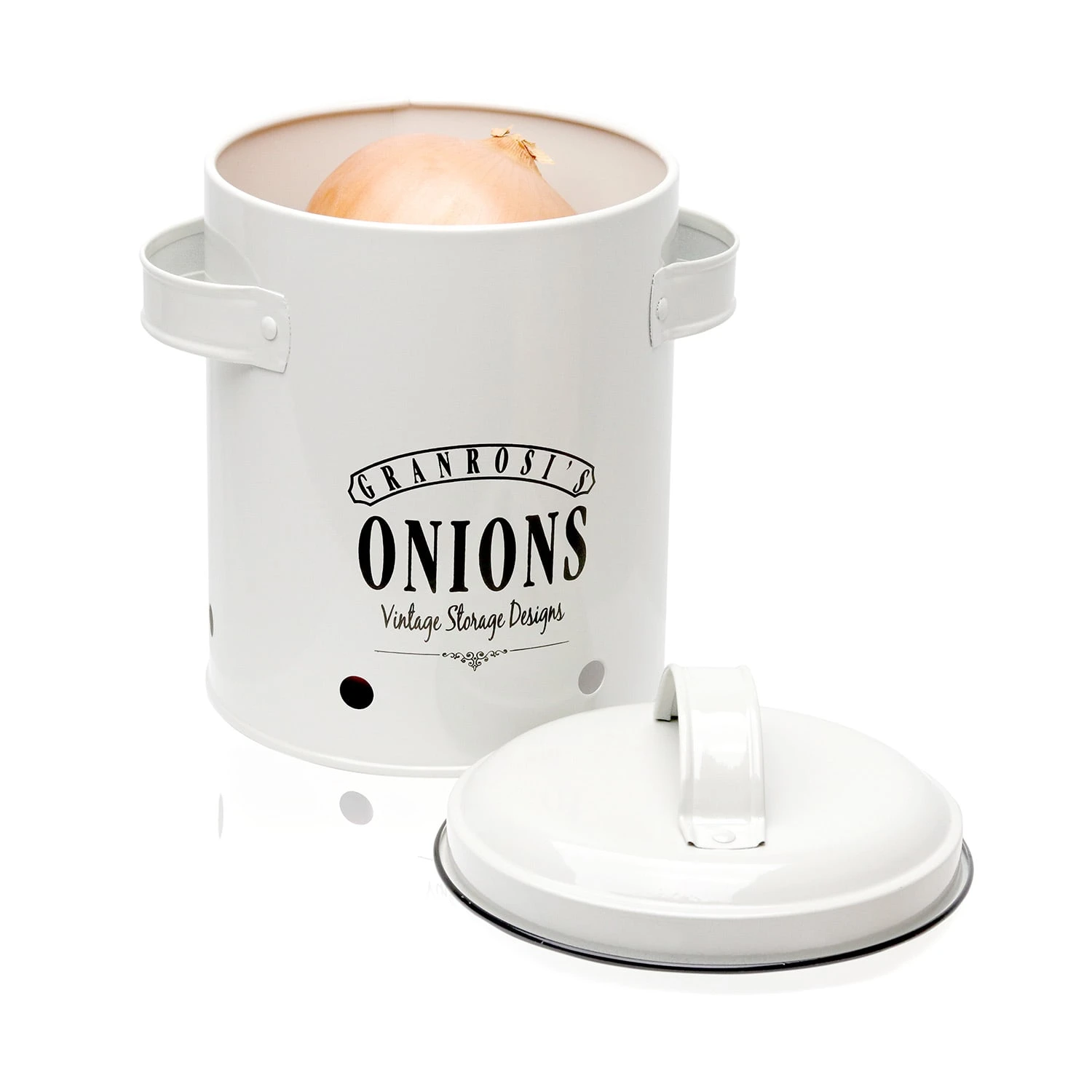 Iowa Zwiebeltopf Emaille-Stahlblech Ca. 17 X 22,5 X 14 Rostfrei 4 Iowa Zwiebeltopf Emaille-Stahlblech Ca. 17 X 22,5 X 14 Rostfrei – Bild 4