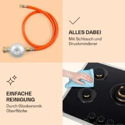 Goldflame 5 Prime Gaskochfeld 5-flammig Messing-Brenner Glaskeramik 12 Goldflame 5 Prime Gaskochfeld 5-flammig Messing-Brenner Glaskeramik -Haushaltsgeräte Geschäft 10037808 de 0006 logo