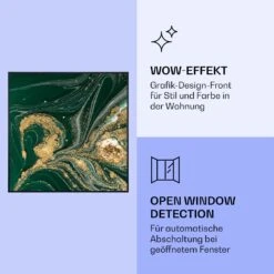 Wonderwall Air Art Smart Infrarotheizung Wirbel 60x60cm 350W -Haushaltsgeräte Geschäft 10037821 de 0006 logo