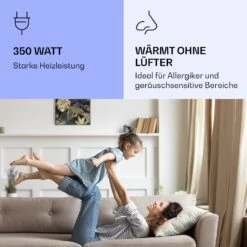 Wonderwall Air Art Smart Infrarotheizung Schwarze Blume 60x60cm 350W -Haushaltsgeräte Geschäft 10037829 de 0005 logo