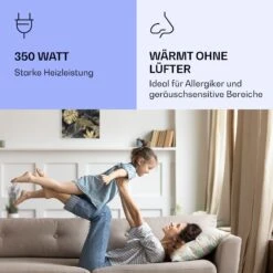 Wonderwall Air Art Smart Infrarotheizung Schwarze Blume 60x60cm 350W -Haushaltsgeräte Geschäft 10037830 de 0005 logo