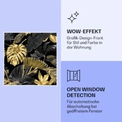 Wonderwall Air Art Smart Infrarotheizung Schwarze Blume 60x60cm 350W -Haushaltsgeräte Geschäft 10037830 de 0006 logo