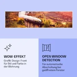 Wonderwall Air Art Smart Infrarotheizung Zug 120x30cm 350W -Haushaltsgeräte Geschäft 10037838 de 0006 logo