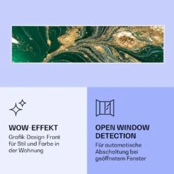 Wonderwall Air Art Smart Infrarotheizung Wirbel 120x30cm 350W -Haushaltsgeräte Geschäft 10037844 de 0006 logo