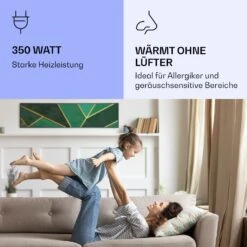 Wonderwall Air Art Smart Infrarotheizung Grüne Linie 120x30cm 350W -Haushaltsgeräte Geschäft 10037845 de 0005 logo
