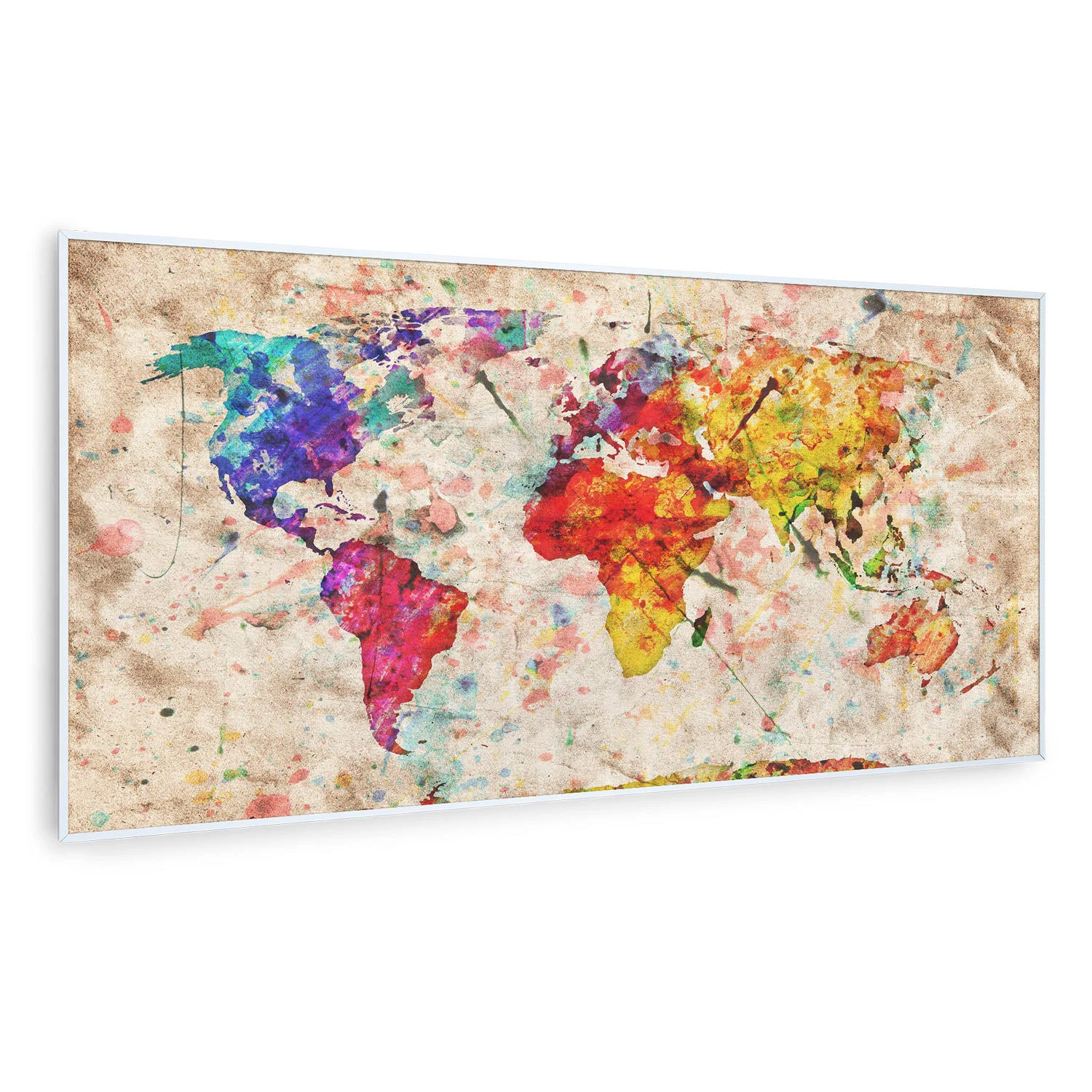 Wonderwall Air Art Smart Infrarotheizung Farbige Karte 120x60cm 700W 1 Wonderwall Air Art Smart Infrarotheizung Farbige Karte 120x60cm 700W
