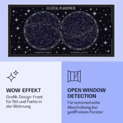 Wonderwall Air Art Smart Infrarotheizung Himmelskarte 120x60cm 700W -Haushaltsgeräte Geschäft 10037892 de 0006 logo