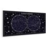 Wonderwall Air Art Smart Infrarotheizung Himmelskarte 120x60cm 700W