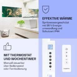 Wonderwall Air Art Smart Infrarotheizung Wirbel 120x60cm 700W -Haushaltsgeräte Geschäft 10037906 de 0004 logo