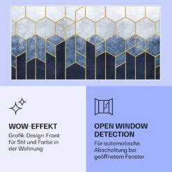 Wonderwall Air Art Smart Infrarotheizung Blaue Linie 120x60cm 700W 13 Wonderwall Air Art Smart Infrarotheizung Blaue Linie 120x60cm 700W -Haushaltsgeräte Geschäft 10037910 de 0006 logo