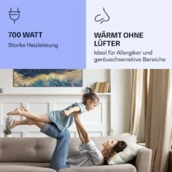 Wonderwall Air Art Smart Infrarotheizung Blauer Marmor 120x60cm 700W -Haushaltsgeräte Geschäft 10037911 de 0005 logo