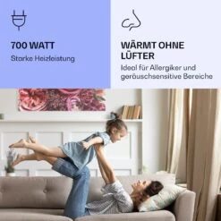 Wonderwall Air Art Smart Infrarotheizung Blume 120x60cm 700W -Haushaltsgeräte Geschäft 10037914 de 0005 logo