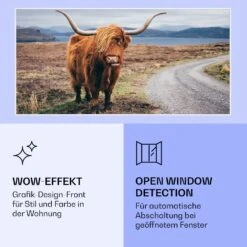 Wonderwall Air Art Smart Infrarotheizung Kuh 120x60cm 700W -Haushaltsgeräte Geschäft 10037924 de 0006 logo