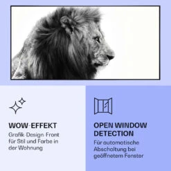 Wonderwall Air Art Smart Infrarotheizung Löwe 60x120cm 700W 13 Wonderwall Air Art Smart Infrarotheizung Löwe 60x120cm 700W -Haushaltsgeräte Geschäft 10037925 de 0006 logo
