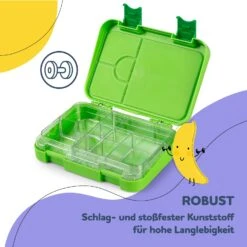 Schmatzfatz Junior Lunchbox 6 Fächer 21,3 X 15 X 4,5 Cm (BxHxT) -Haushaltsgeräte Geschäft 10037941 de 0006 usp