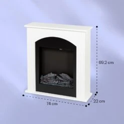 Elbrus Elektrokamin 2000 W LED-Technik Fernbedienung -Haushaltsgeräte Geschäft 10037971 yy 0006 logo