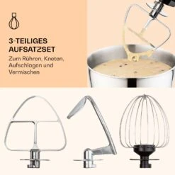 Bella Mini Rührmaschine 1200 W 6 Stufen 4 Liter Edelstahl Pulsfunktion -Haushaltsgeräte Geschäft 10037979 de 0005 logo