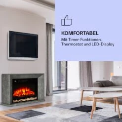 Crater Lake Elektrokamin 1900 W LED-Technik Fernbedienung -Haushaltsgeräte Geschäft 10037982 de 0004 logo