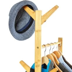 Garderobe Ablage Kleiderständer 57,5 X 173cm Asymmetrisch Bambus -Haushaltsgeräte Geschäft 10038021 yy 0004 logo