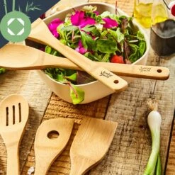 Kochlöffelset Mit Aufbewahrungsbox 6er Set Nachhaltig Leicht Bambus 10 Kochlöffelset Mit Aufbewahrungsbox 6er Set Nachhaltig Leicht Bambus -Haushaltsgeräte Geschäft 10038026 yy 0004 logo