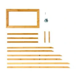 Handtuchhalter 3-fache Handtuchstange 42x80x24 Cm Treppenoptik Bambus -Haushaltsgeräte Geschäft 10038030 yy 0003 logo