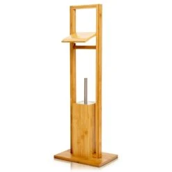 WC Garnitur Toilettenbürste 36x82x21cm Feuchtigkeitsresistent Bambus 15 WC Garnitur Toilettenbürste 36x82x21cm Feuchtigkeitsresistent Bambus -Haushaltsgeräte Geschäft 10038046 yy 0008 logo