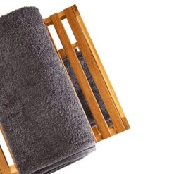 Regal Mehrzweckregal 4 Etagen 34x110x33cm (BxHxT) Kombinierbar Bambus -Haushaltsgeräte Geschäft 10038049 yy 0003 logo