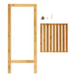 Regal Mehrzweckregal 3 Etagen 34x80x33cm (BxHxT) Kombinierbar Bambus -Haushaltsgeräte Geschäft 10038052 yy 0005 logo