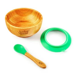 Kindergeschirr Mit Bambusschale Und Löffel 400 Ml Inkl. Saugnapf Ø: 13,7 Cm -Haushaltsgeräte Geschäft 10038058 yy 0005 logo